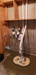 After Installation of WaterGuard and TripleSafe sump pump.