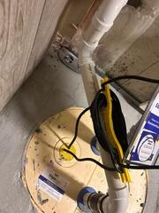Sump Pump Install