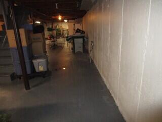 Photo of before waterproofing products installation.
