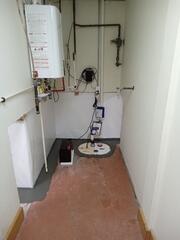 The TripleSafe pump system was installed to protect this basement from flooding. Equipped with a UltraSump backup battery, you home will still receive protection even during the case of a power outage!