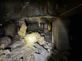 This musty, damp crawlspace needed a proper upgrade!