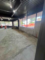 This is before we installed any waterproofing products.