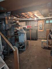 This homeowner noticed water leaking into their basement from the joint where the floor and wall meet.