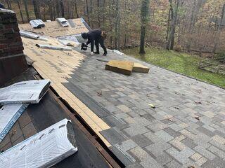 Laying the Shingles