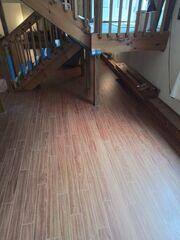 With an easy lock-together system, these flooring planks are easy to remove and install for cleaning.