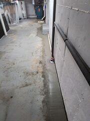 Installed along the perimeter, the WaterGuard system collects water in a non-invasive, clog-free method.