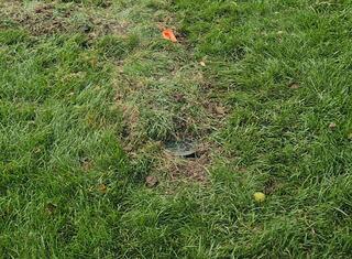 Sump Pump Discharge Line Outlet