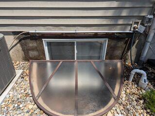 Full View Of Old Window