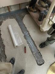 French Drain Install 2