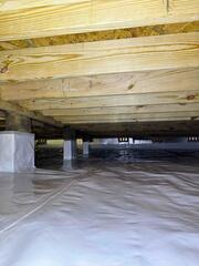 Our CleanSpace vapor barrier will seal and protect your space from high moisture and humidity levels, which can cause foundation issues and potentially put your health at risk!