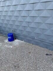 Unfortunately, this driveway was in the way of where we wanted to install the piers, so we had to dig it up.