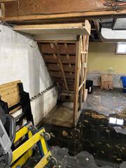 A lot of water was getting into this basement causing damage and musty odors. A permanent solution is a must!