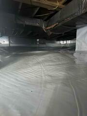 The CleanSpace vapor barrier is the most durable vapor barrier on the market! CleanSpace will seal and protect your crawl space from cold drafts, and helps reduce moisture and humidity!