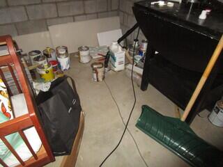 This is where our TripleSafe sump pump system would be installed.