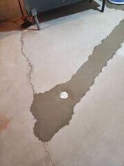 We installed WaterGuard, our trusted drainage system designed to catch water entering the basement and redirect it away from the home. As you can see in the photo gallery, our team meticulously installed WaterGuard along the basement's perimeter, ensuring a dry space for years to come. Our commitment to a remarkable customer experience and long-lasting solutions was our guiding principle throughout this project.