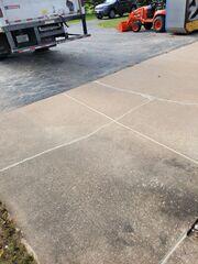 Marvel at the transformation in the after photo where we brought in our PolyLevel and NexusPro solutions. PolyLevel lifted and leveled the slabs, while NexusPro sealed the cracks, ensuring a safe, stable, and smooth surface that not only looks great but is built to last.