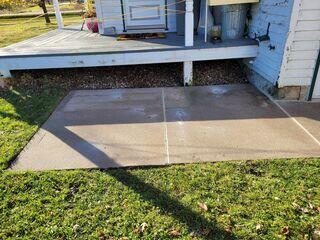By utilizing PolyLevel and NexusPro, we leveled the concrete and sealed the joints, effectively addressing the underlying issue and preventing future damage. The after photo highlights the dramatic improvement, showcasing a smooth, safe, and visually appealing surface.