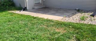 Faced with the challenge of uneven concrete, a homeowner from Wrightstown, WI, turned to us for help.