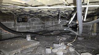 An inspection of the homeowner's crawl space by the LRE Design Specialist revealed that the area lacked a proper system to regulate moisture and prevent mold development.