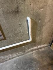 Interior Discharge Line