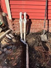 Discharge Line Freeze Prevention