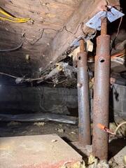 Rusting Support Posts