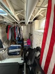 This basement would get water seepage every time there were heavy rains, so we proposed our full perimeter waterproofing system.