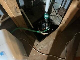 The old sump pump was unable to keep up with the amount of water entering the basement, leaving it vulnerable during heavy rains and storms. Sick of the cleanup process, the homeowner sought out a dependable and long-term solution.