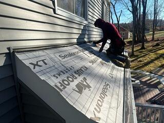 Underlayment Is Installed