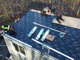 SBS Roof Base Is Installed