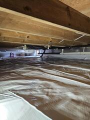 Our patented CleanSpace Wall System acts as a vapor barrier, keeping moisture and humidity out!