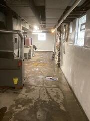 Our crew installed our patented waterproofing solutions, giving this homeowner peace of mind for years to come.
