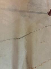 Groundwater was coming in from the ground and creating a wet basement.