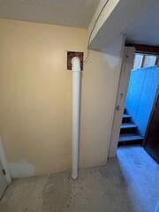 PVC Pipe Fit to Extraction Point