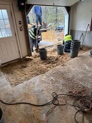 Garage Floor Excavation