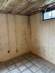 As you can see, the corner of the basement has been leaking water for awhile. This would eventually degrade the structural integrity of the space.