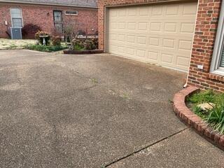 Concrete Driveway Sinking