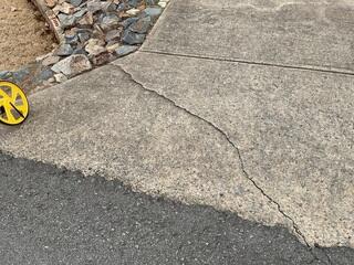 Cracked Concrete
