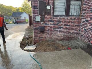 Pier Installation Cleanup