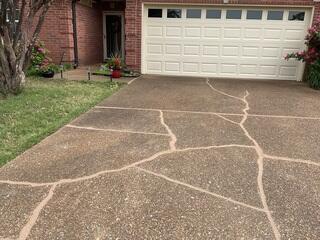 Concrete Driveway Repaired
