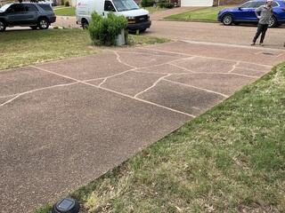 Driveway Repaired