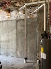 Radon Extraction Point of Existing system