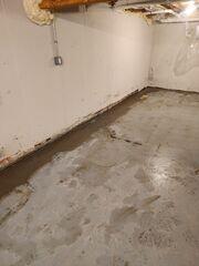 Perimeter Drainage Concreted into Foundation