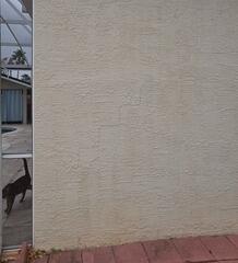Stair-step cracks appearing in the home's exterior walls prompted the homeowner to contact LRE Foundation Repair for a thorough foundation inspection.