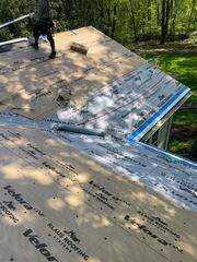 Roof Underlayments Applied