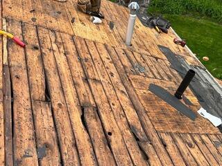 The Decking Is Exposed