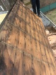 Replacing The Plywood Decking