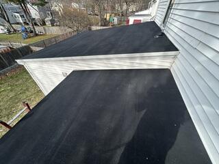The Final Flat Roof- Sealed and Protected