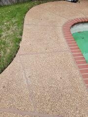 Pool Deck Lifted, Leveled, and Protected