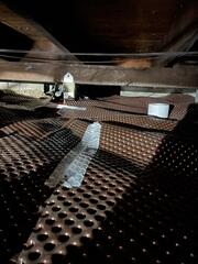 Installing Drainage Matting
